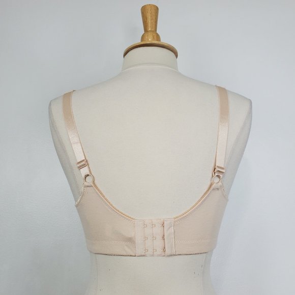 Plusform Instant Shaping Style #16041 Nude Flesh Beige Cotton Bra NWT Size 36C - Picture 4 of 10